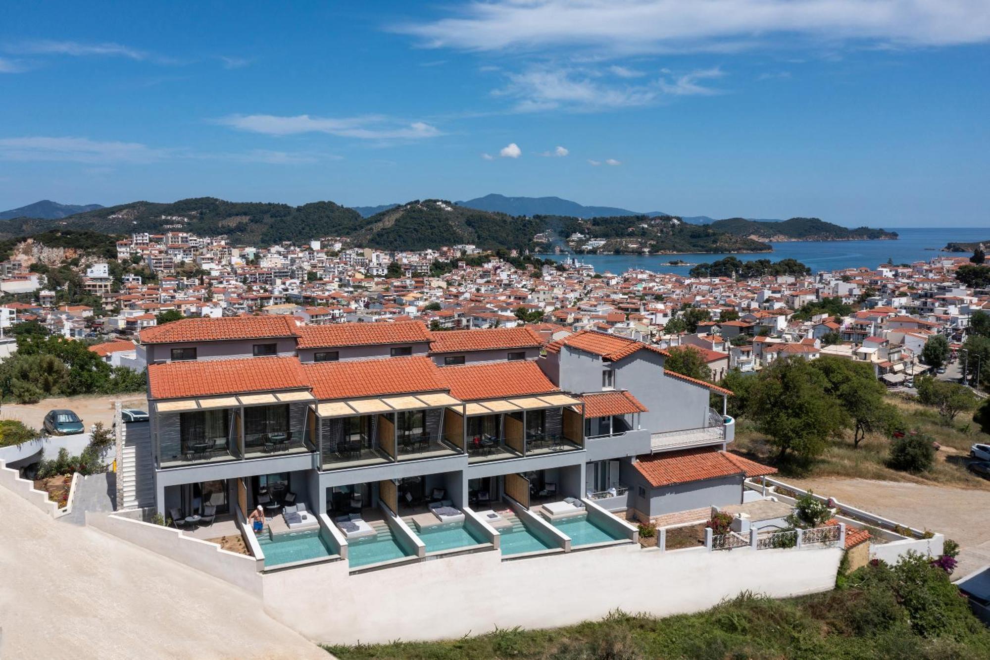 Poseidon Villas สเกียธอสทาวน์ ภายนอก รูปภาพ